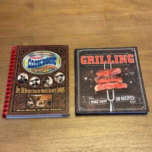 Cowboy Cookbook and Grilling Recipe Books